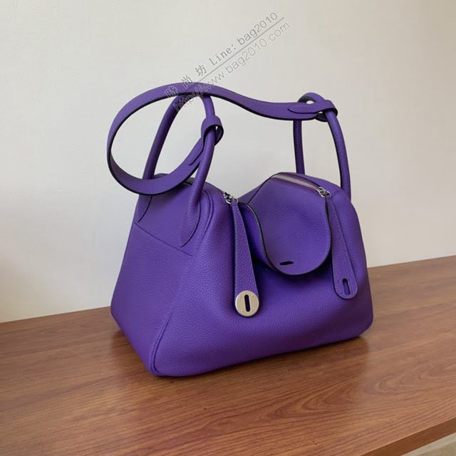 Hermes女包 愛馬仕lindy togo皮 金扣 銀扣 Hermes手提肩背包  am1951